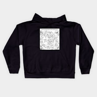 North Hemisphere Constellations Kids Hoodie